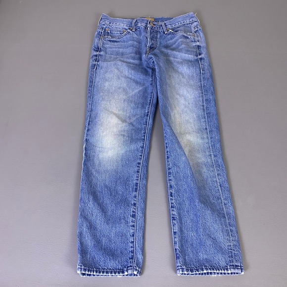MOTHER Denim - Mother The Loosey Jeans Women's Tag 25 (Fit 28) Hippies Get the Blues Blue *